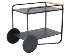 Am billigsten 🤩 Jardini Servierwagen San Diego - 92/76/54 cm in schwarz 🔔