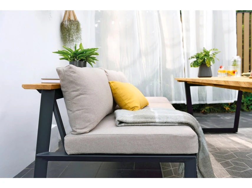 Besorgen 😀 Jardini Loungesofa San Antonio 3-Sitzer - 191/75/89 cm in beige 😍 3 Besorgen 😀 Jardini Loungesofa San Antonio 3-Sitzer - 191/75/89 cm in beige 😍 – Bild 3