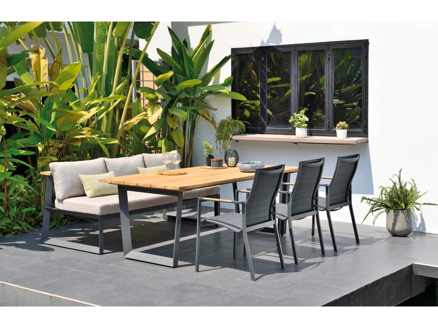 Aktion 👍 Jardini Gartentisch San Antonio - 98,5/75/216 cm in braun 😉 2 Aktion 👍 Jardini Gartentisch San Antonio - 98,5/75/216 cm in braun 😉 – Bild 2