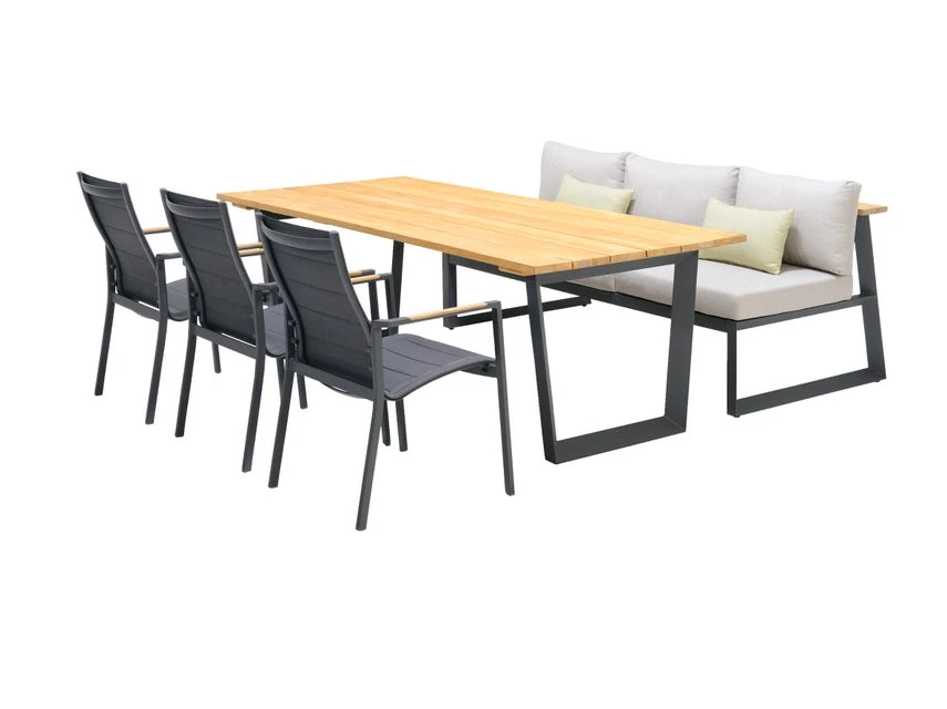 Aktion 👍 Jardini Gartentisch San Antonio - 98,5/75/216 cm in braun 😉 4 Aktion 👍 Jardini Gartentisch San Antonio - 98,5/75/216 cm in braun 😉 – Bild 4