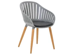 Rabatt 😉 Jardini Gartenstuhl Siena - 55/80/54,5 cm in grau 👏