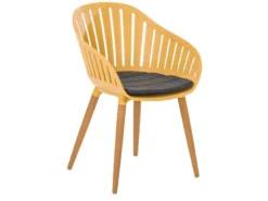 Bestes Angebot 🔥 Jardini Gartenstuhl Siena - 55/80/54,5 cm in gelb 💯