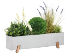 Blitzangebot 🧨 Jardini Blumentopf Malta - 72/20/16 cm in grau 😀 -Gartenmöbel Verkaufs-Shop 6540871 0574244 1 24249931