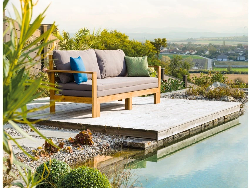 Coupon ⌛ Jardini Loungesofa Valerian - 190/75/71-129 cm in braun 😉 2 Coupon ⌛ Jardini Loungesofa Valerian - 190/75/71-129 cm in braun 😉 – Bild 2