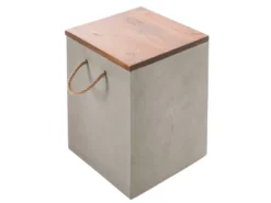 Blitzangebot 👏 Jardini Hocker Luba - 35/45/35 cm in grau 😀