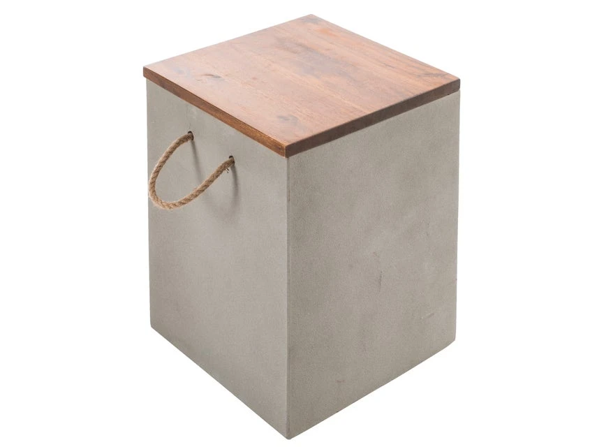 Blitzangebot 👏 Jardini Hocker Luba - 35/45/35 cm in grau 😀 1 Blitzangebot 👏 Jardini Hocker Luba - 35/45/35 cm in grau 😀