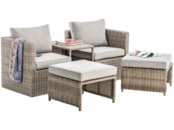 Am billigsten 🔔 Jardini Loungegarnitur Honolulu 5-teilig in grau 😉 13 Am billigsten 🔔 Jardini Loungegarnitur Honolulu 5-teilig in grau 😉 -Gartenmöbel Verkaufs-Shop 6542765 0574956 2 24252786