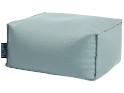 Bestes Angebot ⭐ Polsterhocker Korfu Roll - 65/35/55 cm in hellgrau 🤩