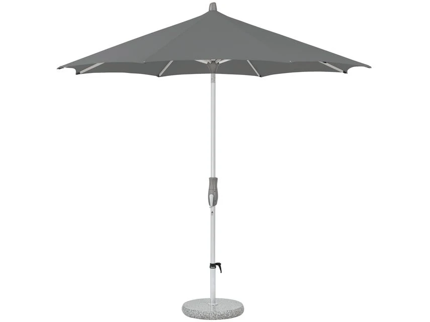 Brandneu ✔️ Sonnenschirm Alu-Twist - 265/300 cm in dunkelgrau ⌛ 1 Brandneu ✔️ Sonnenschirm Alu-Twist - 265/300 cm in dunkelgrau ⌛