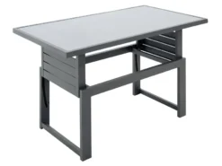 Top 10 ⭐ Jardini Speiseloungetisch Lina - 120/44-67,5/65 cm in grau 👍 -Gartenmöbel Verkaufs-Shop 6544464 0575713 2 24245145 1