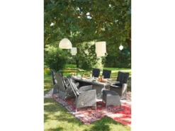 Schlussverkauf ❤️ Jardini Gartenhocker Barcelona - 50/44/57 cm in grau 🌟 -Gartenmöbel Verkaufs-Shop 6544944 0576040 3 23765433