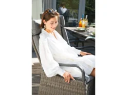 Am billigsten 🎉 Jardini Gartenstuhl Komido - 66/114/78 cm in grau 👏 -Gartenmöbel Verkaufs-Shop 6544957 0576048 7 24245046