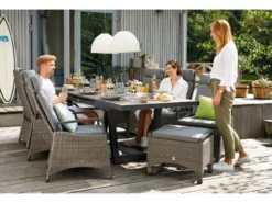 Schlussverkauf 👍 Jardini Gartenhocker Komido - 62/49/48 cm in grau ⌛ -Gartenmöbel Verkaufs-Shop 6544959 0576055 2 24245070