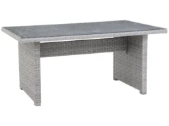 Großhandel 👏 Jardini Gartentisch Rügen - 150/68/85 cm in grau 🔥