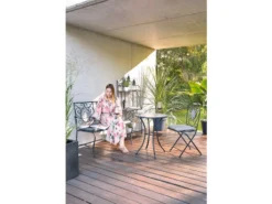 Angebote ❤️ Jardini Gartenregal Rosi - 62/143/29 cm in schwarz ⌛ -Gartenmöbel Verkaufs-Shop 6547328 0576851 3 24295182