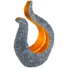 Bestes Angebot 🥰 Solarleuchte Skulptur - 24/35/11 cm in grau 🤩