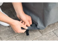 Auslauf 💯 Winza Schutzhülle für Speisegruppe - 285/95/180 cm in grau ✨ -Gartenmöbel Verkaufs-Shop 6553332 0577868 3 24412413