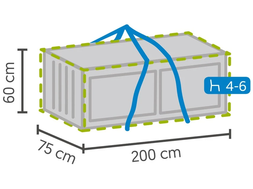 Top 10 🤩 Winza Aufbewahrungstasche für Kissen - 200/75/60 cm in grau 🎁 4 Top 10 🤩 Winza Aufbewahrungstasche für Kissen - 200/75/60 cm in grau 🎁 – Bild 4
