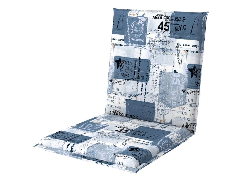 Bester Verkauf 🎁 Doppler Niederlehnerkissen Match - 48/6/100 cm in blau 👏 1 Bester Verkauf 🎁 Doppler Niederlehnerkissen Match - 48/6/100 cm in blau 👏