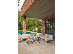 Bestpreis 🧨 Jardini Loungetischset Rieke 2-tlg. - 72/43/72 cm in grau 🎉 -Gartenmöbel Verkaufs-Shop 6627767 0583040 5 23773402