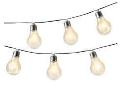 Billig 🥰 Jardini Solar-Lichterkette Glühbirne - 450 cm in mehrfarbig 🤩