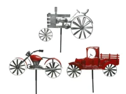 Neu ❤️ Jardini Beetstecker Fahrzeug - 50/134/3,5 cm in mehrfarbig 💯