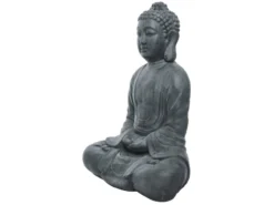Rabatt 🥰 Jardini Dekofigur Buddha - 61,5/79/35 cm in grau 🤩 -Gartenmöbel Verkaufs-Shop 6746779 0603028 1 24664197