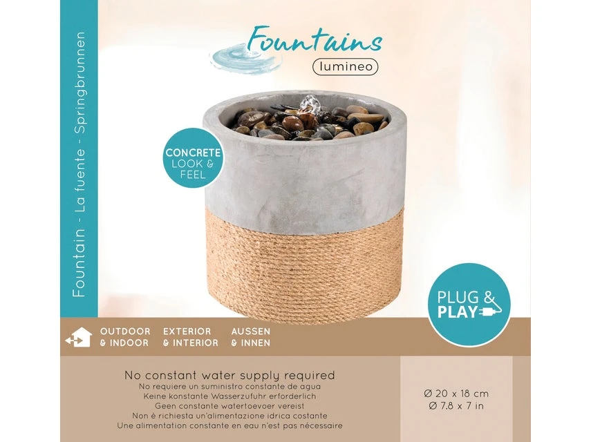 Blitzangebot 😍 Jardini Tischbrunnen - 18/20 cm in mehrfarbig 👍 4 Blitzangebot 😍 Jardini Tischbrunnen - 18/20 cm in mehrfarbig 👍 – Bild 4