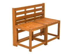 Billig 💯 Jardini Gartenbank Rosario - 100/80/55 cm in braun 🎁 -Gartenmöbel Verkaufs-Shop 6748018 0603289 2 24580335