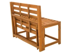 Billig 💯 Jardini Gartenbank Rosario - 100/80/55 cm in braun 🎁 -Gartenmöbel Verkaufs-Shop 6748019 0603289 3 24580335