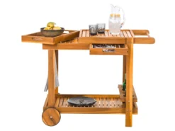 Bestes Angebot ⭐ Jardini Servierwagen Costa Rica - 100/80/60 cm in braun 💯 -Gartenmöbel Verkaufs-Shop 6748084 0603359 1 24607147