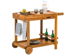 Bestes Angebot ⭐ Jardini Servierwagen Costa Rica - 100/80/60 cm in braun 💯 -Gartenmöbel Verkaufs-Shop 6748090 0603359 2 24607147