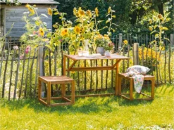 Billig 💯 Jardini Gartenbank Rosario - 100/80/55 cm in braun 🎁 -Gartenmöbel Verkaufs-Shop 6783084 0612025 4 24580335