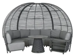 Angebote 🔔 Jardini Loungesofa-Mittelteil Andalusia - 187/66/103 cm in grau 🎁 -Gartenmöbel Verkaufs-Shop 6783380 0612145 6 24566525