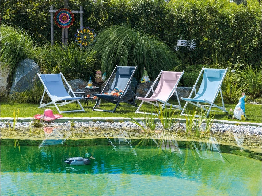 Aktion 🛒 Jardini Liegestuhl Rocky - 61/78,5/108,5 cm in dunkelgrau 🌟 2 Aktion 🛒 Jardini Liegestuhl Rocky - 61/78,5/108,5 cm in dunkelgrau 🌟 – Bild 2