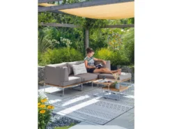 Großhandel ⭐ Jardini Loungegarnitur Normandie 6-teilig in silberfarben 🎁 -Gartenmöbel Verkaufs-Shop 6783940 0612325 3 24607345 1