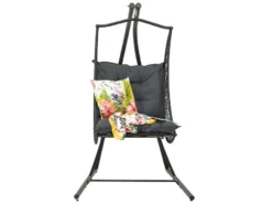 Bestpreis 🥰 Jardini Hängesessel Evora - 110/179/120 cm in schwarz ⭐ -Gartenmöbel Verkaufs-Shop 6784471 0612497 4 24603533