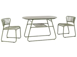 Neu 👏 Jardini Balkonmöbel-Set Sorrent 3-teilig in grün 👍