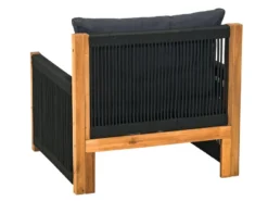Top 10 🤩 Jardini Loungegarnitur Almeria 4-teilig in schwarz 😀 -Gartenmöbel Verkaufs-Shop 6784683 0612576 9 24606719