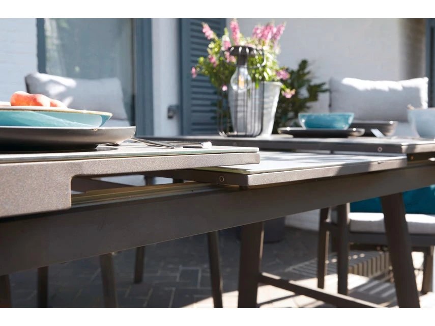 Besorgen ✔️ Jardini Gartentisch Bondino - 90/74/160-210 cm in grau 👍 2 Besorgen ✔️ Jardini Gartentisch Bondino - 90/74/160-210 cm in grau 👍 – Bild 2