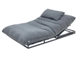 Brandneu 🧨 Jardini Loungebett Hennes - 104/35/175 cm in grau ✔️ -Gartenmöbel Verkaufs-Shop 6787092 0613226 6 24608046