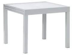 Großhandel 🥰 Jardini Gartentisch Vargas - 90/75/90-180 cm in hellgrau 🥰