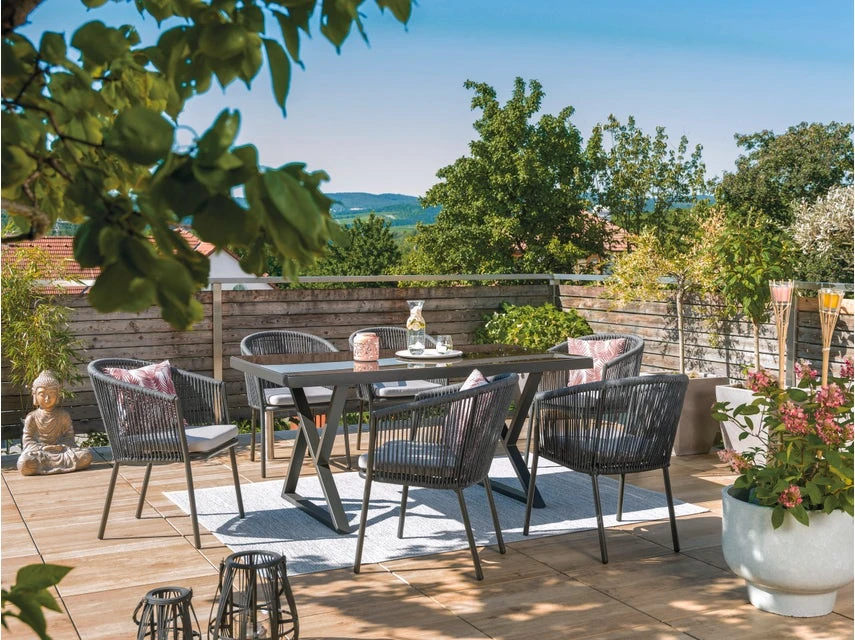 Bestes Angebot 🎁 Jardini Gartenmöbel-Set Brescia 7-teilig in dunkelgrau 🤩 2 Bestes Angebot 🎁 Jardini Gartenmöbel-Set Brescia 7-teilig in dunkelgrau 🤩 – Bild 2