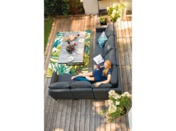 Bestpreis 👍 Jardini Gartentisch Hugo - 85/65/140 cm in grau ❤️ -Gartenmöbel Verkaufs-Shop 6787529 0613463 2 24608301