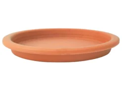 Schlussverkauf 🤩 Blumentopf-Untersetzer aus Terrakotta - 4/37 cm in rot 🎉