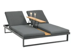 Blitzangebot 💯 Jardini Loungebett Ascot - 152/29,5-84/200 cm in grau 👏 -Gartenmöbel Verkaufs-Shop 6787605 0613484 3 24246143