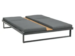 Blitzangebot 💯 Jardini Loungebett Ascot - 152/29,5-84/200 cm in grau 👏 -Gartenmöbel Verkaufs-Shop 6787606 0613484 4 24246143