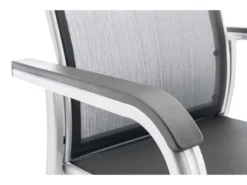 Rabatt 🤩 Kettler Stapelstuhl Basic Plus - 61/104/71 cm in silberfarben ✔️ -Gartenmöbel Verkaufs-Shop 6789054 0613793 4 24605927