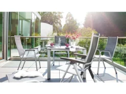 Brandneu 🛒 Kettler Klappsessel Cirrus - 62/109/70 cm in silberfarben ❤️ -Gartenmöbel Verkaufs-Shop 6789079 0613817 5 24605969