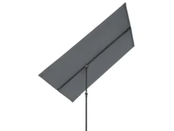 Bester Verkauf 🔥 Doppler Sonnenschirm Spirit Black - 180/297/130 cm in grau 🌟